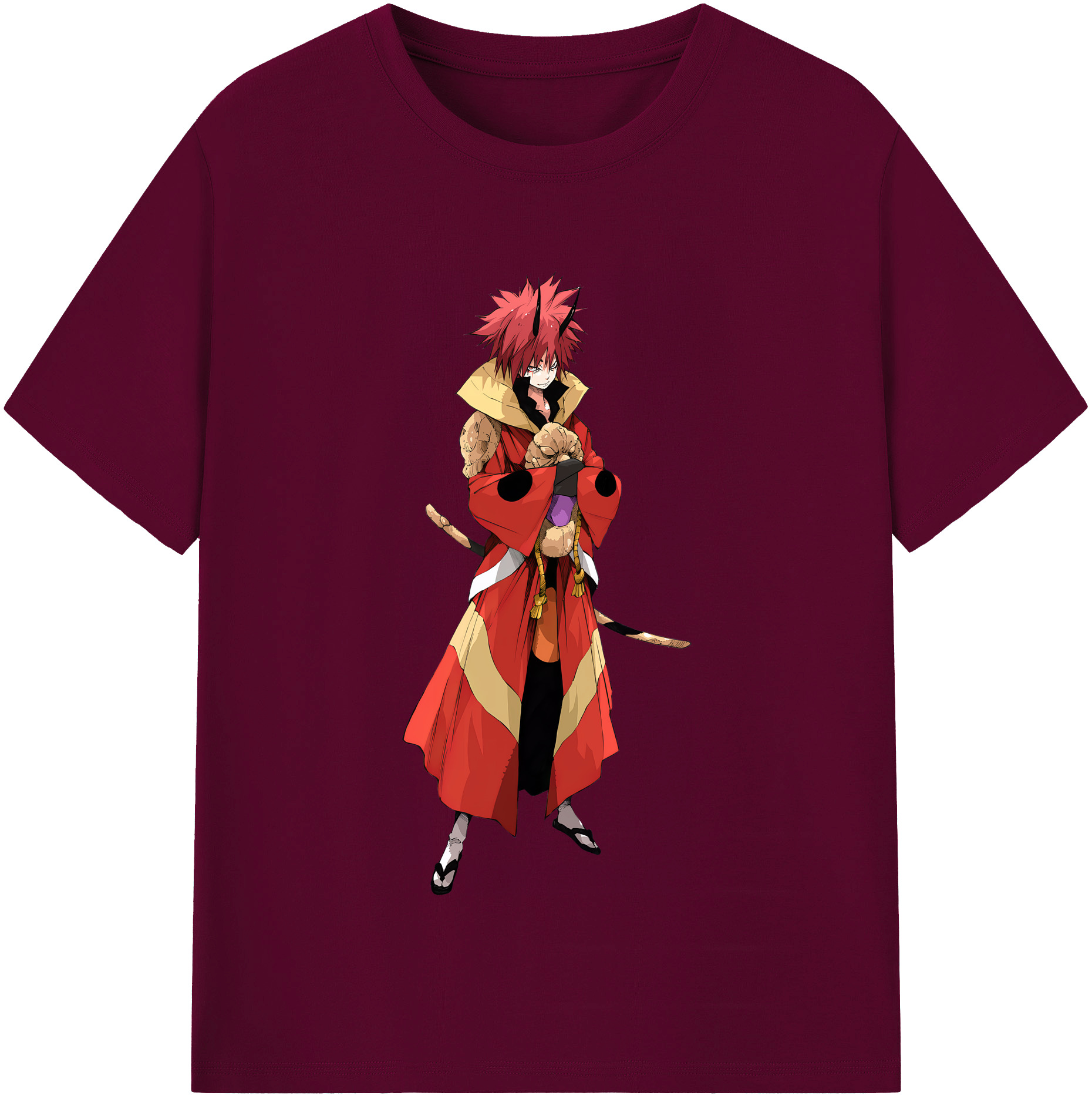 （画像用） 転スラ Regarding Reincarnated to Slime レディースカジュアルプリントTシャツ（綿100％）